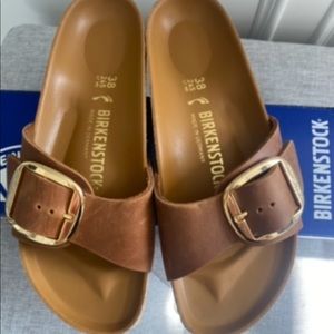 New, Authentic: Birkenstock Madrid Big Buckle 38
